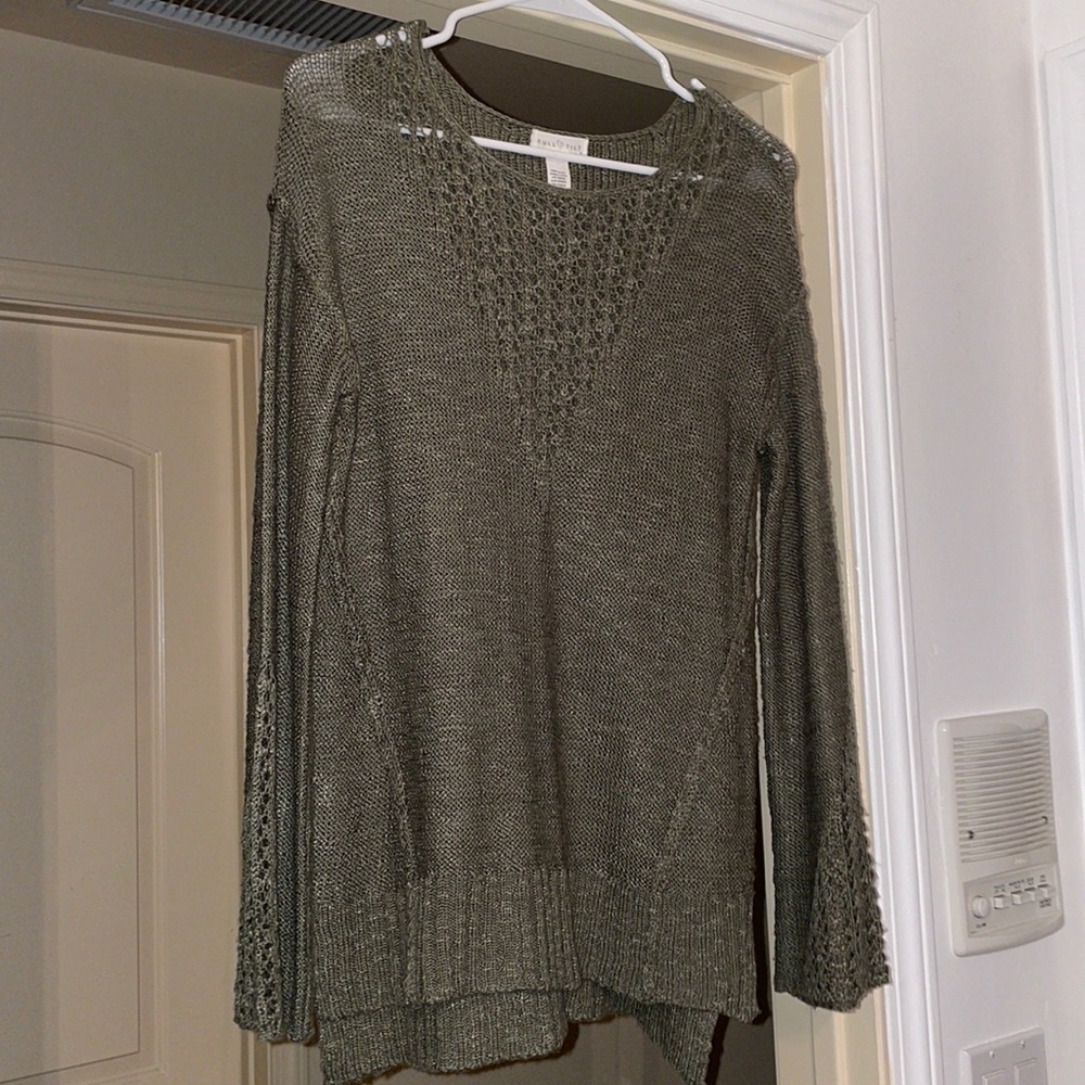 Forest green sweater